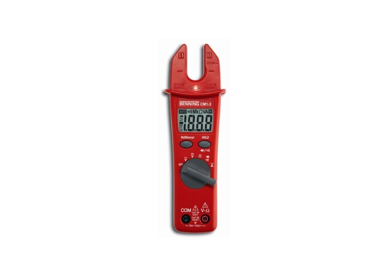 CM 1-3 Stromzange, Hand-Multimeter digital Benning BG044063