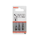 Schraubenbit- Set; 3-teilig; Extra Hart (PH) PH1; PH2; PH3; 25 mm Bosch 2607001752