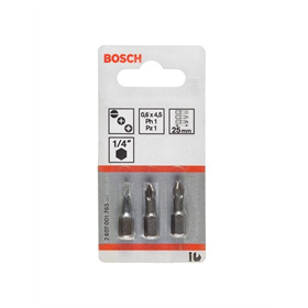 3tlg. Schrauberbit-Set Extra-Hart Bosch 2607001761