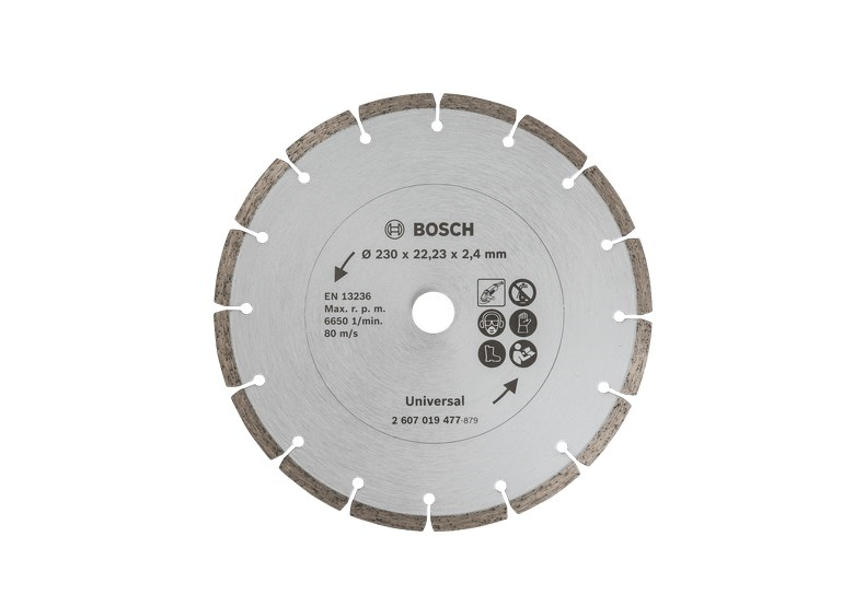 Diamanttrennscheibe für Baumaterial 230mm Bosch 2607019477