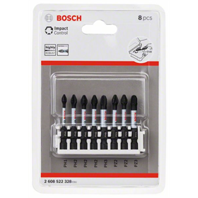 Impact Control Schrauberbit-Set, 8-teilig Bosch 2608522328