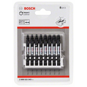 Impact Control Schrauberbit-Set, 8-teilig Bosch 2608522343