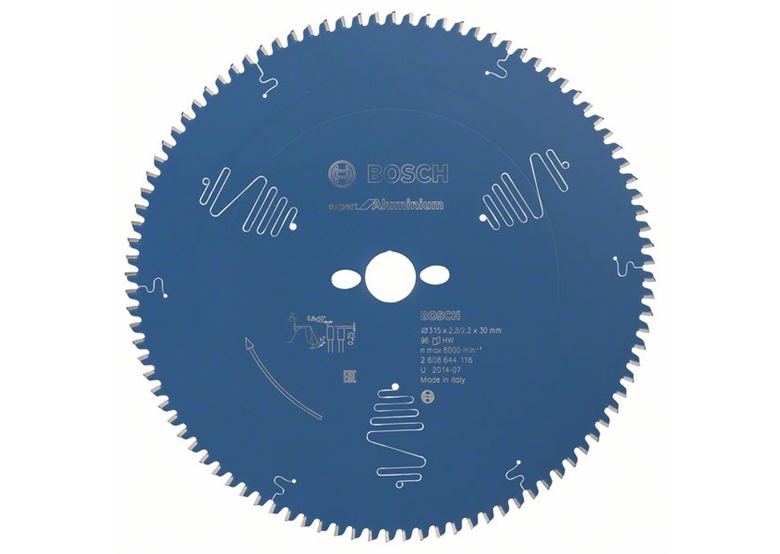 Kreissägeblatt Expert for Aluminium 315x30mm T96 Bosch 2608644116