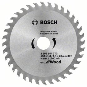 Sägeblatt ECO Optiline Wood 130x20mm T36 Bosch 2608644370