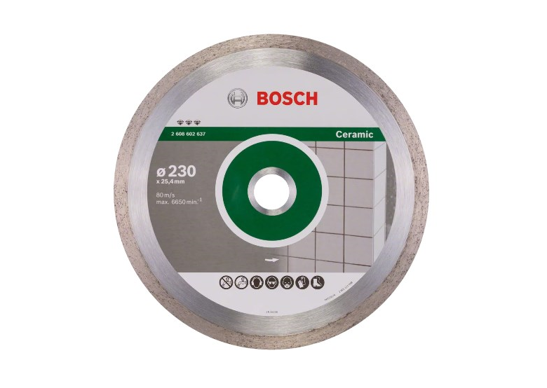 Diamanttrennscheibe 230x25,4x2,4mm Bosch Best for Ceramic