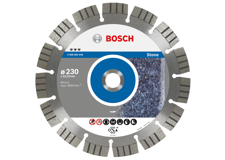 Diamanttrennscheibe  230mm Bosch Best for Stone