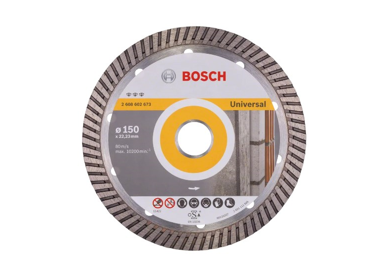 Diamanttrennscheibe  150mm Bosch Best for Universal Turbo