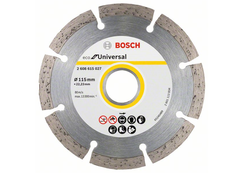 Diamanttrennscheibe  115x22,23mm 10 Stück Bosch ECO for Universal