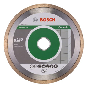 Diamanttrennscheibe 180x25,4x1,6mm Bosch Standard for Ceramic