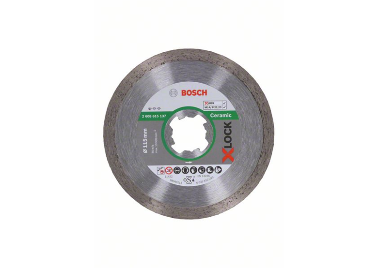 Diamantscheibe X-Lock 115mm Bosch Standard for Ceramic