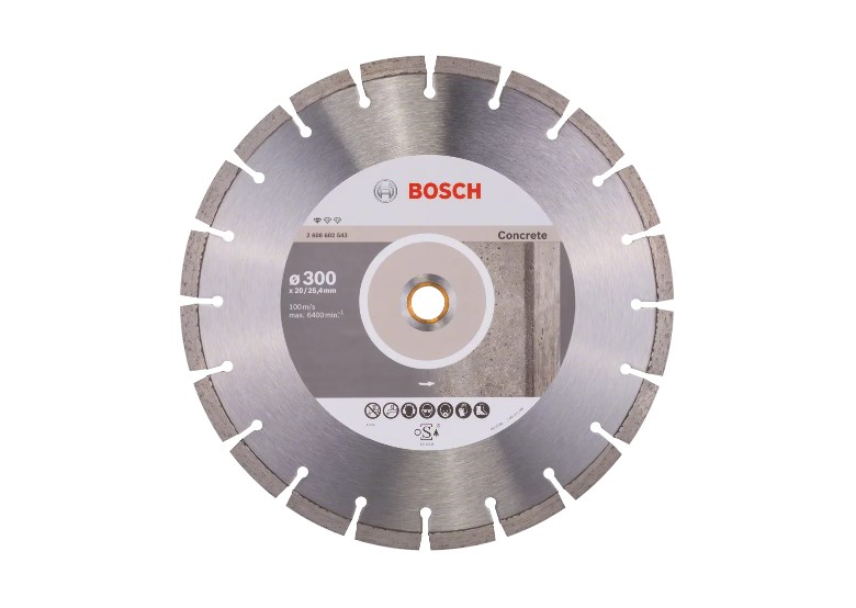 Diamanttrennscheibe 300x20/25,4x2,8mm Bosch Standard for Concrete