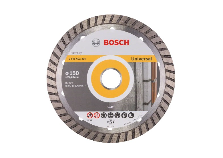 Diamanttrennscheibe  150mm Bosch Standard for Universal Turbo