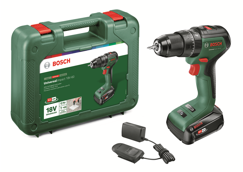 Akku-Schlagbohrschrauber Bosch UniversalImpact 18V-60 1x2.0Ah