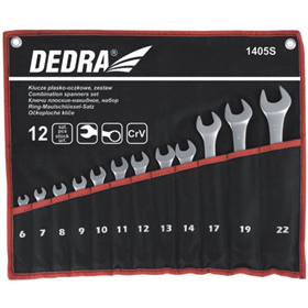 Combination spanner set Dedra 1405S