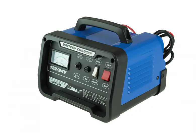 Batterie-Ladegerät 12/24V 25-180Ah Dedra DEP021 