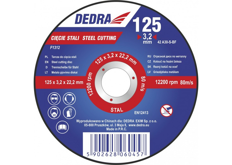 Stahlsägeblatt 230mm Dedra F1315
