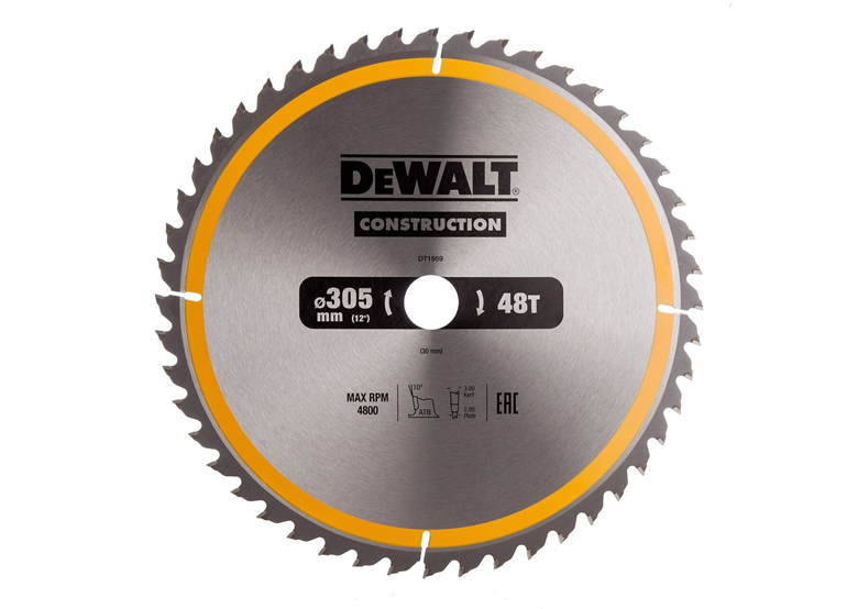 Sägeblatt 305x30mm 48T DeWalt DT1959-QZ