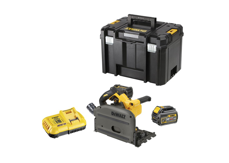 Akku-Tauchkreissäge DeWalt FLEXVOLT DCS520T2 2x6,0Ah TSTAK