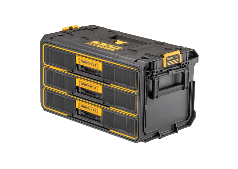 Werkzeugtruhe mit 3 Schubladen DeWalt TOUGHSYSTEM 2.0 DWST08330-1