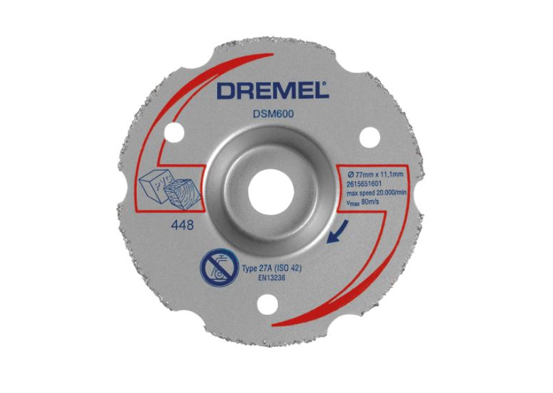 Trennscheibe gekröpft 77x11,1mm Dremel DSM600