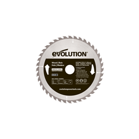 Sägeblatt für Holz 255mm Evolution EVO-255-40-D