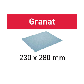 Schleifpapier Granat Festool 230x280 P120 GR/10