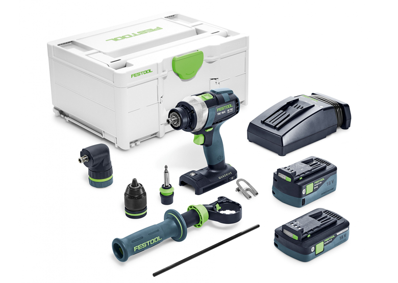 Akku-Bohrschrauber Festool TDC 18/4 5,2/4 I-Set-SCA