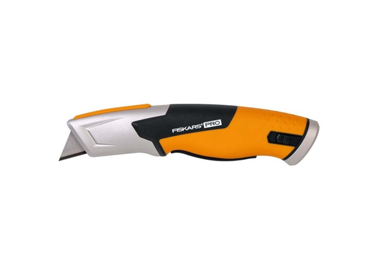 Universalmesser CarbonMax Compact mit einziehbarer Klinge Fiskars 1062938