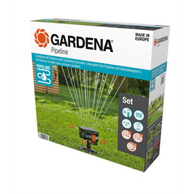 Viereckregner Pipeline Set Gardena 08274-34