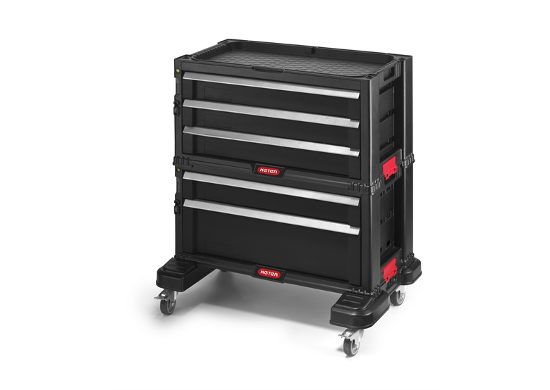 Regal mit fünf Schubladen Tool Chest SET Keter Pro