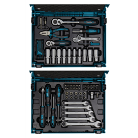 Handwerkzeug-Set, 87-tlg. Makita E-11542