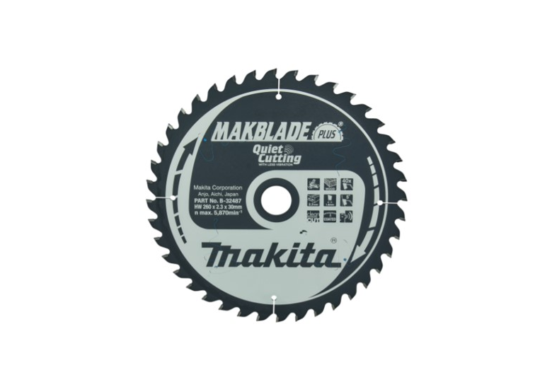 Handkreissäge Makita MAKBLADE PLUS