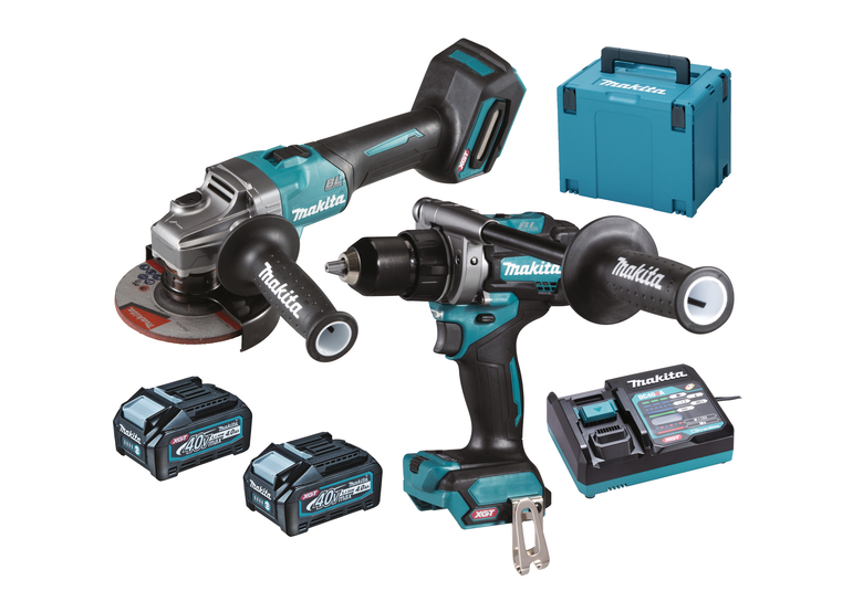 Combo Set XGT 40V Max Makita XGT DK0124G201 2x4,0Ah MAKPAC 4