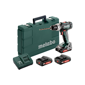 Akku-Bohrschrauber Metabo BS 18 L 3x2.0Ah