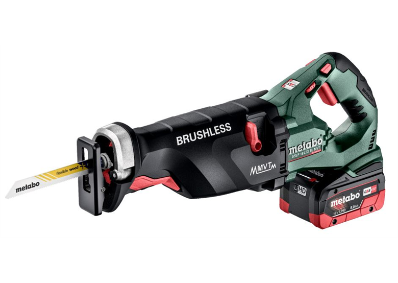 Säbelsäge Metabo SSEP 18 LTX BL MVT 2x8.0Ah