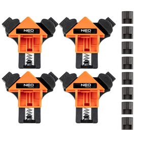 Eckwinkelklemme, 4er-Set Neo 45-492