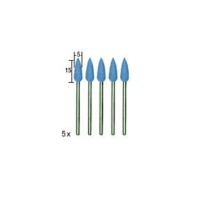 Silikonpolierer, Geschossform, 5 Stück Proxxon PR28288