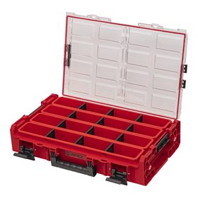 Organizer mit extra langen Behältern Qbrick System ONE 2.0 ORGANIZER XL LONG BIN RED Ultra HD