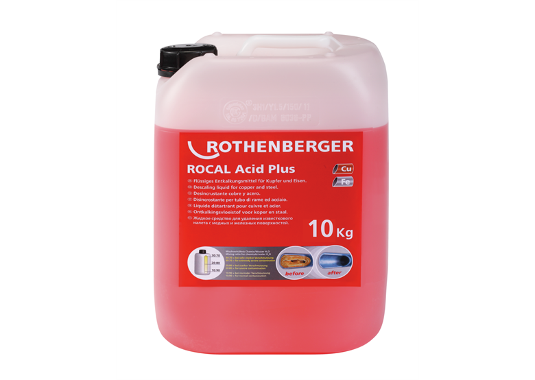 Entkalkungschemie ROCAL Acid Plus 10kg Rothenberger 61106