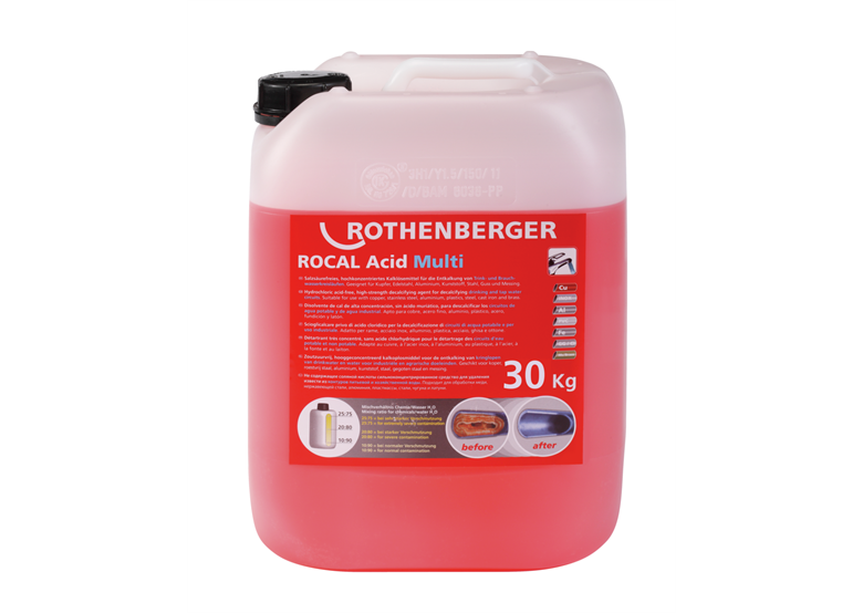 Entkalkungsmittel 30kg Rothenberger ROCAL Acid Multi