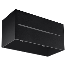 Deckenleuchte LOBO MAXI schwarz Sollux Lighting Deep Space