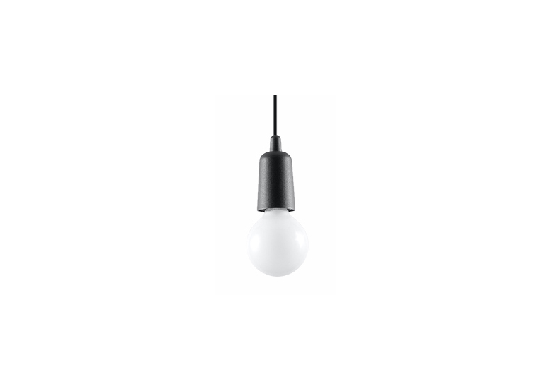 Pendelleuchte DIEGO 1 schwarz Sollux Lighting Nickel