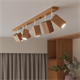 Deckenleuchte KEKE 2 Eiche Sollux Lighting Peach Puff