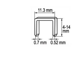 Klammerstäbe Yato YT-7053